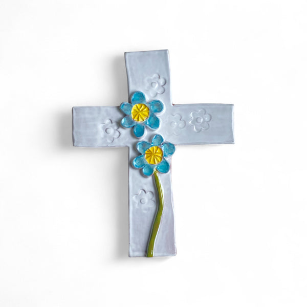 Wall Cross | Double Bloom