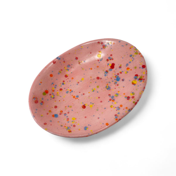 Blush Confetti | Butter Dish