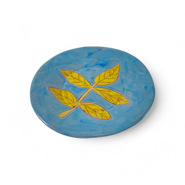 Snack Plate | Gold Leaf