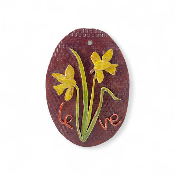 Wall Plaque | Daffodil Love
