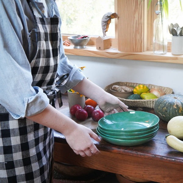 Daily Apron | Black Check