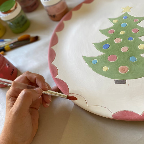 December 13th | Paint Your Own Christmas Platter