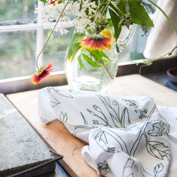 R.Wood Tea Towel | Fall