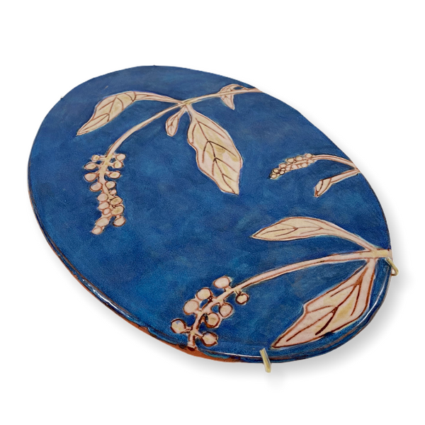 Wall Plaque | Pokeberry II