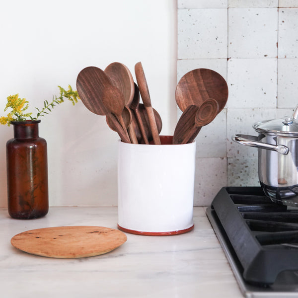 Farmhouse Pottery Agrarian Utensil Crocks, Made in Wisconsin on Food52