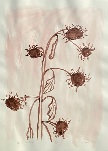 Dying Sunflowers