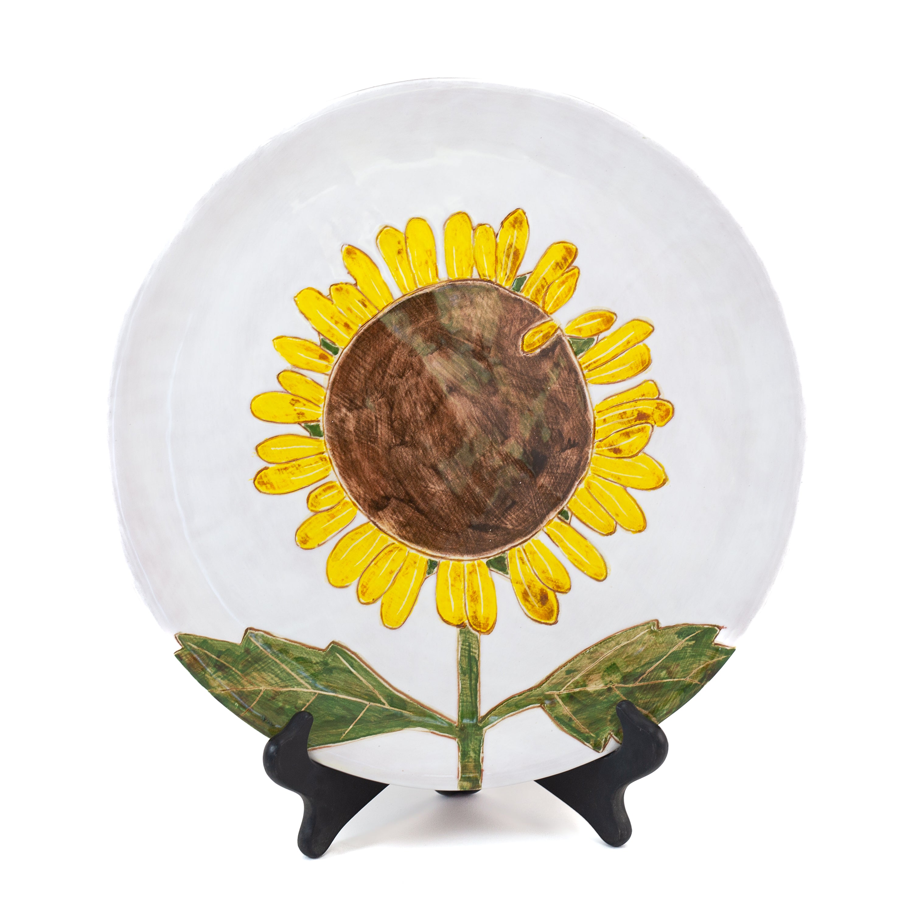 Sunflower Round Charger I