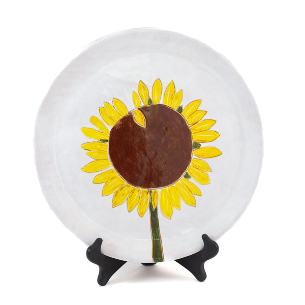 Sunflower Round Charger III