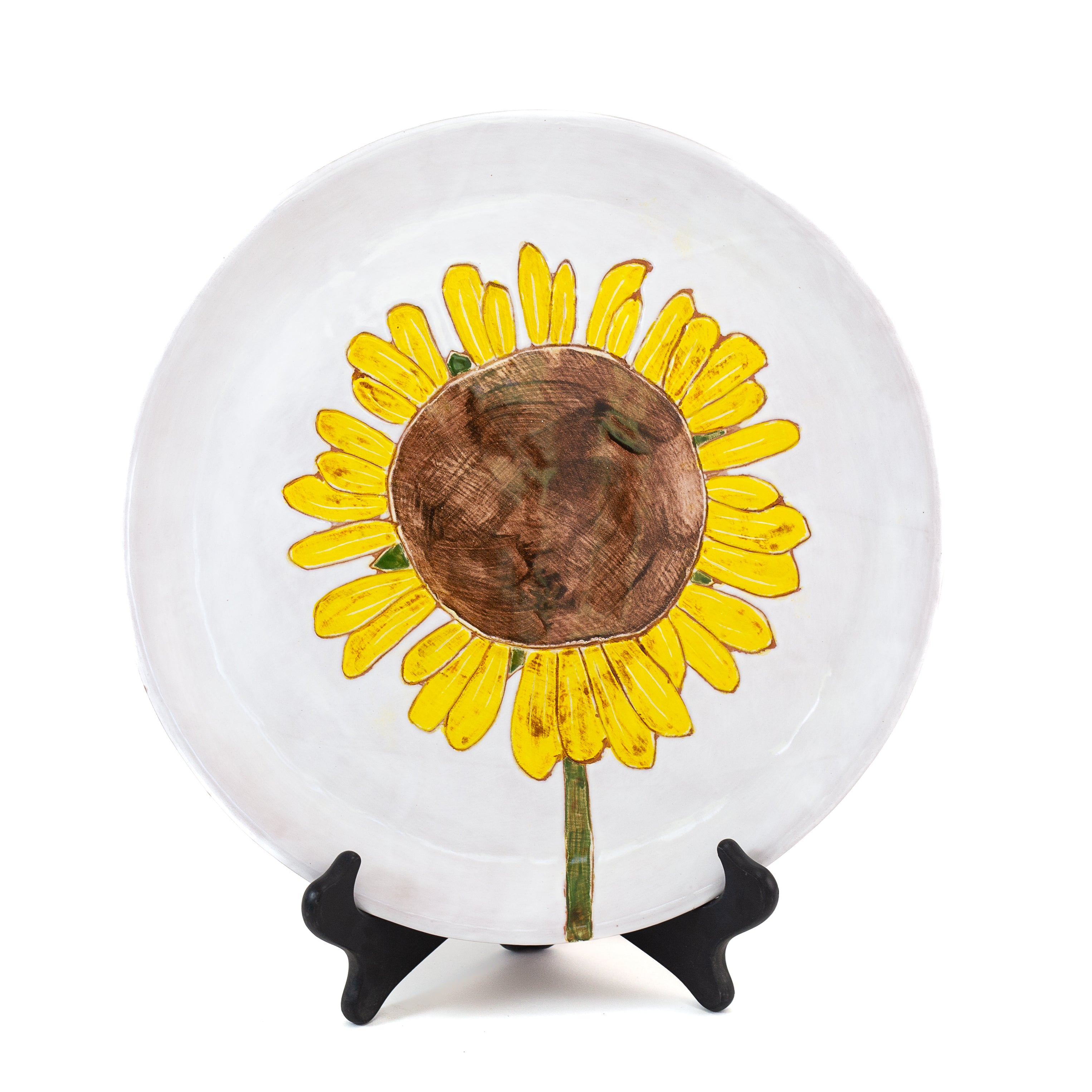 Sunflower Round Charger VI