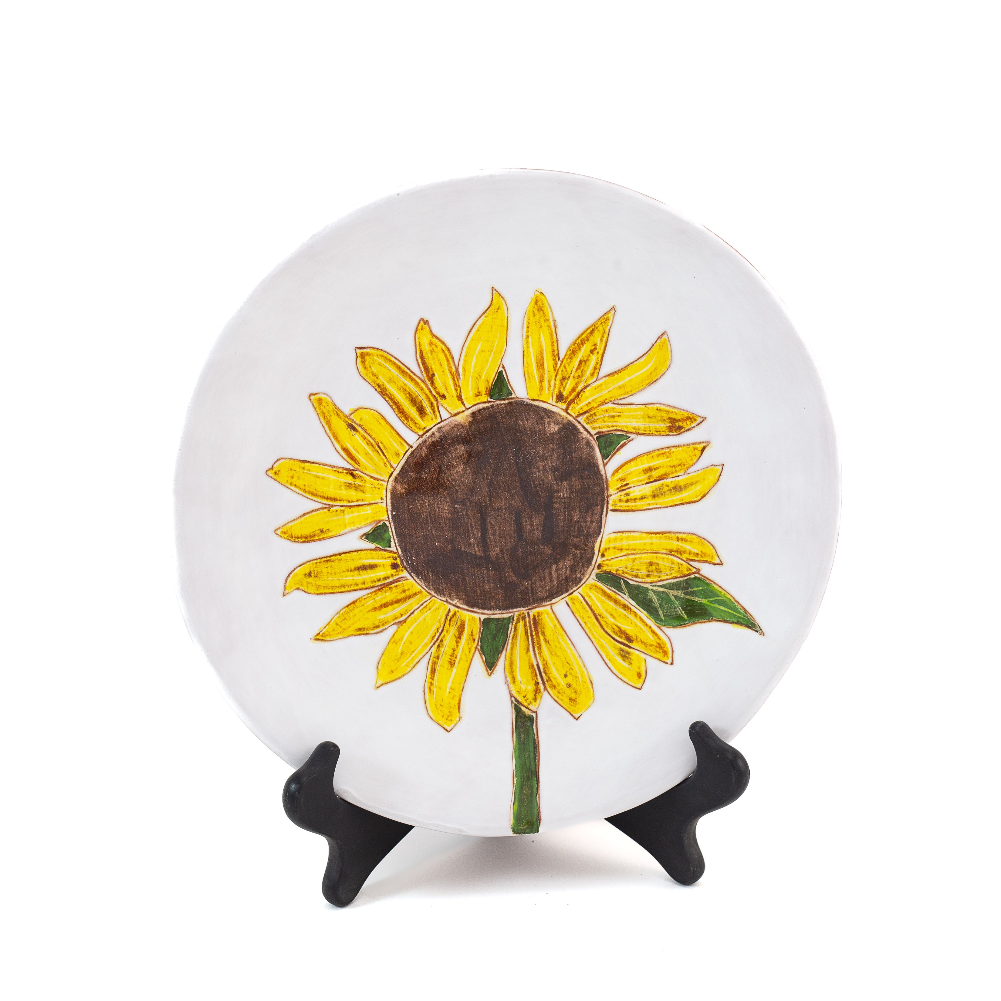 Sunflower Dinner Plate XVII