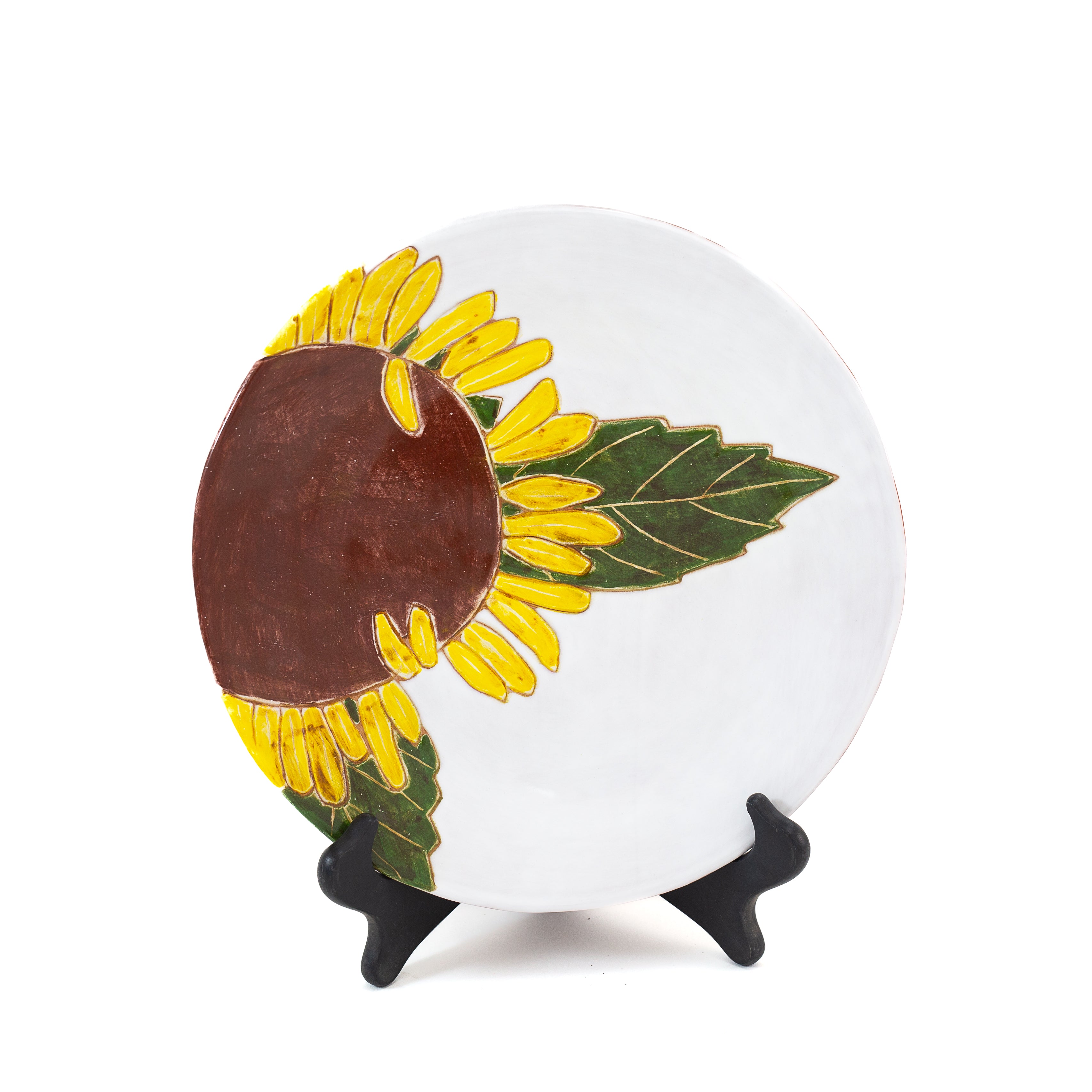 Sunflower Dinner Plate XVIII