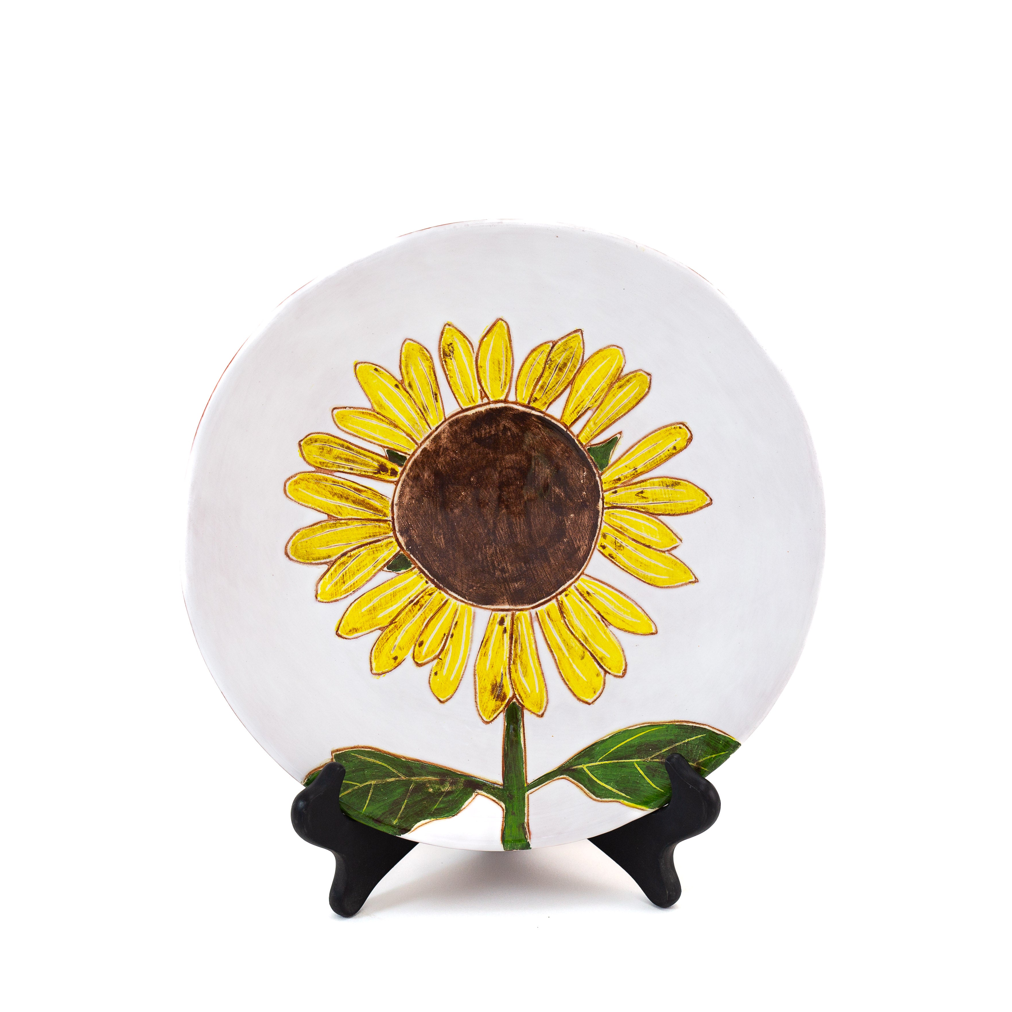 Sunflower Dinner Plate IV