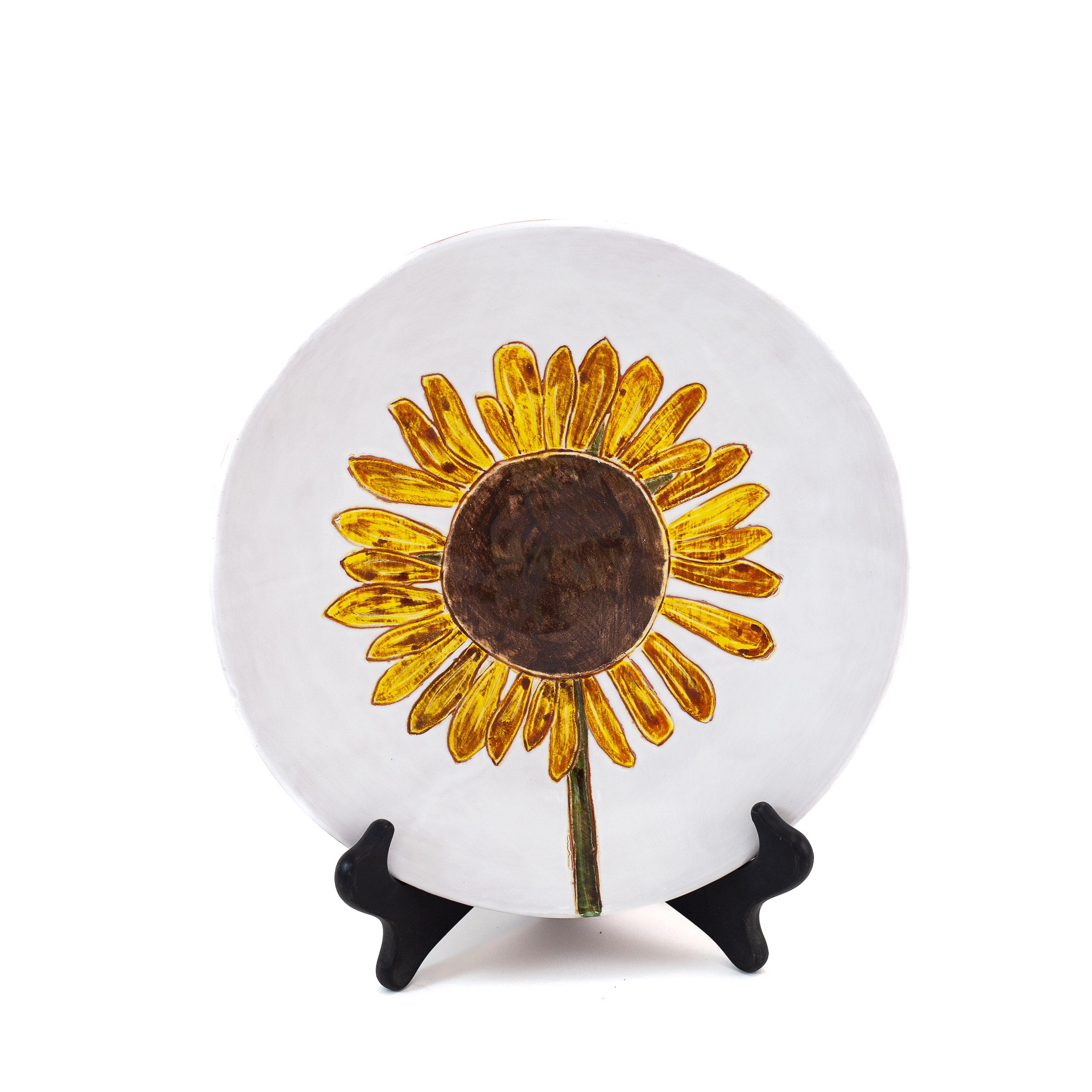 Sunflower Dinner Plate VI
