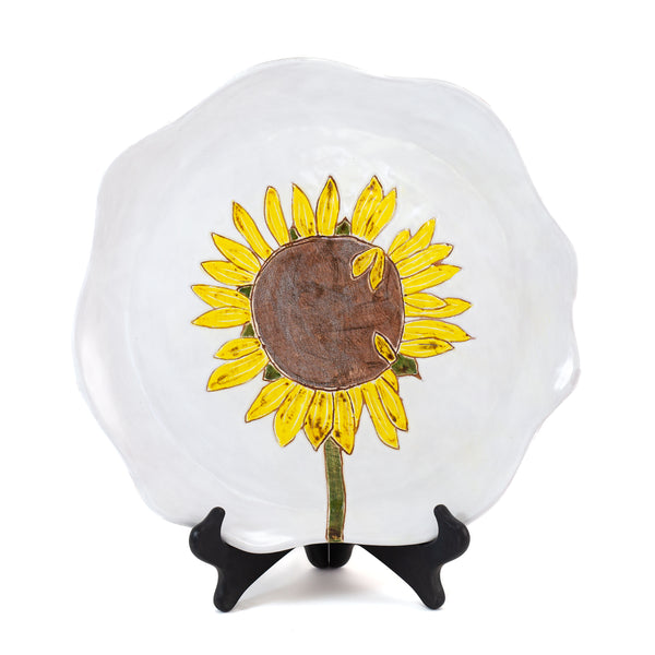 Sunflower Floralform Charger