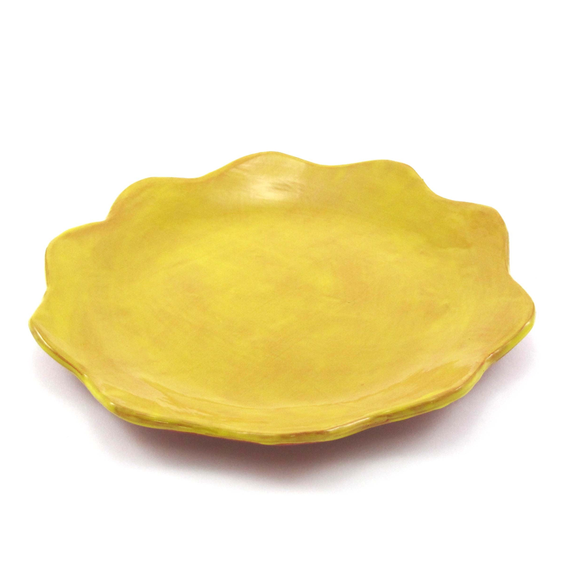 Seconds Scallop Plate | Gold