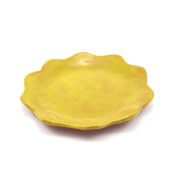 Seconds Scallop Plate | Gold