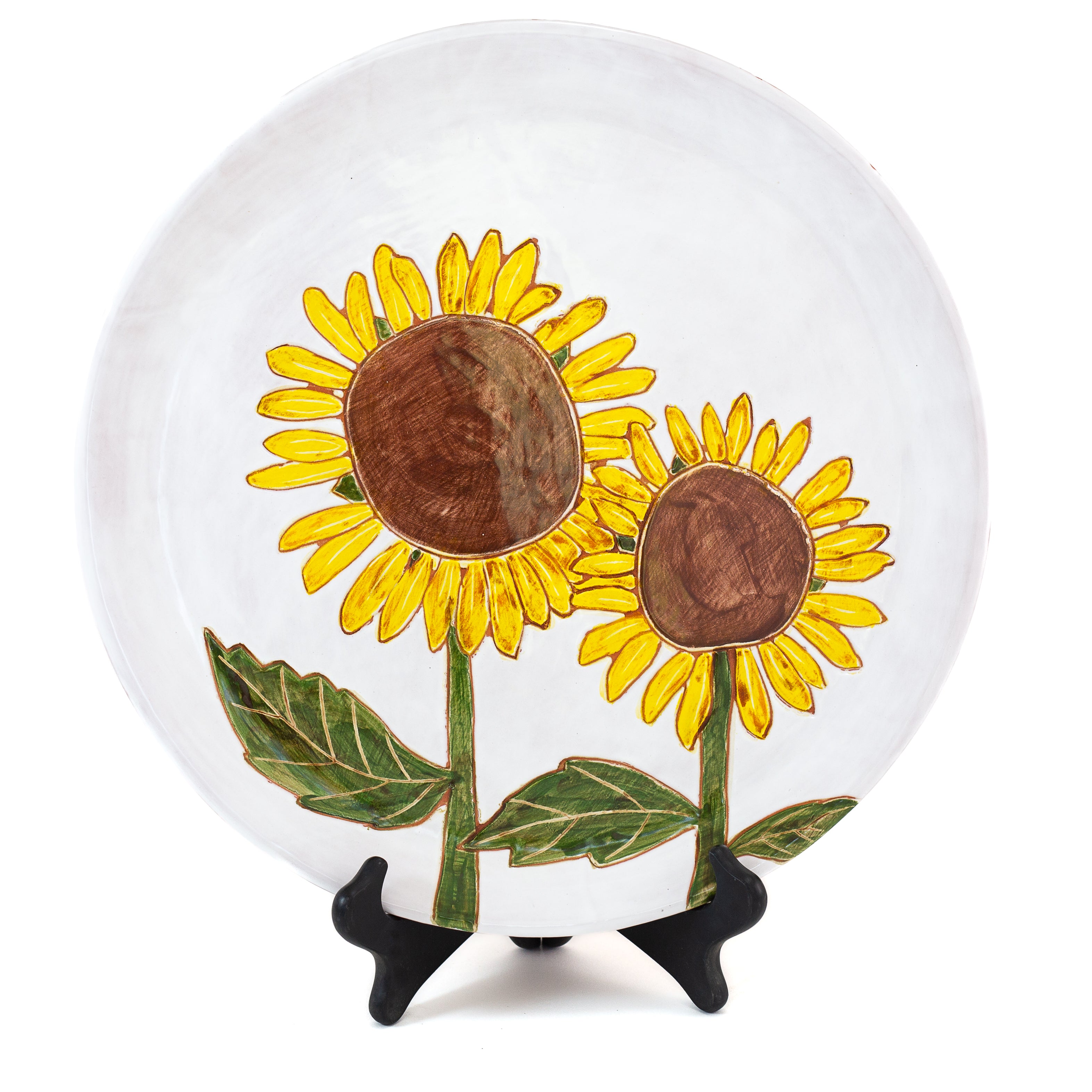 Sunflower Large Round Charger