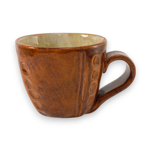 Two Tone Latte Cup | Maple & Wheat