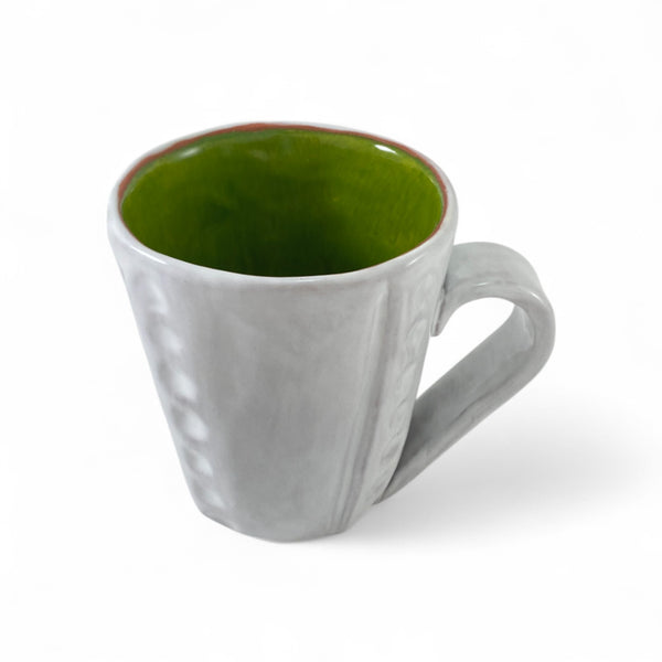 Two-Tone Tall Latte | Cotton & Chartreuse