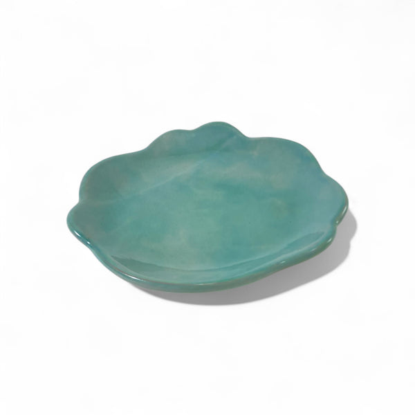 Floralform Salad Plate | Surf