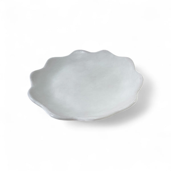 Scallop Plate | Cotton