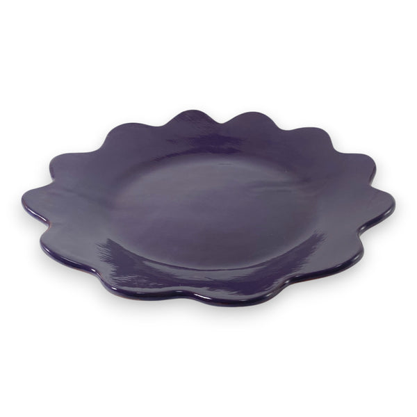 Seconds Scallop Platter | Plum