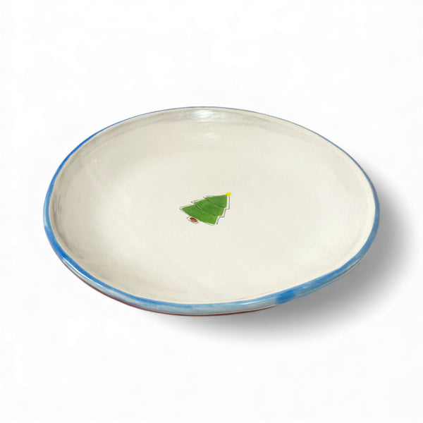 Christmas Tree Dinner Plate | Sky Rim