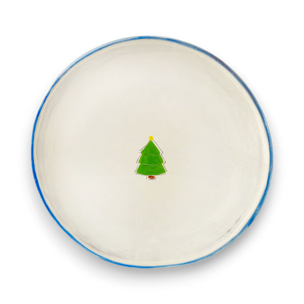 Christmas Tree Dinner Plate | Sky Rim