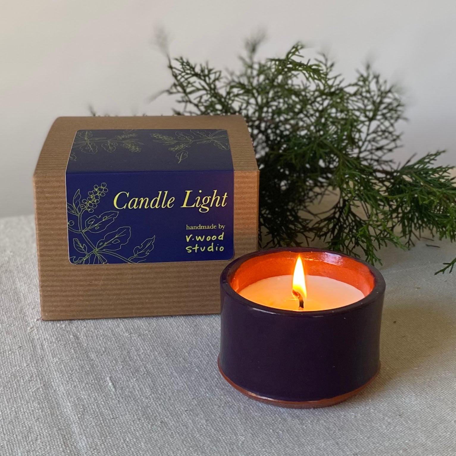NEW! Candle Light | Plum