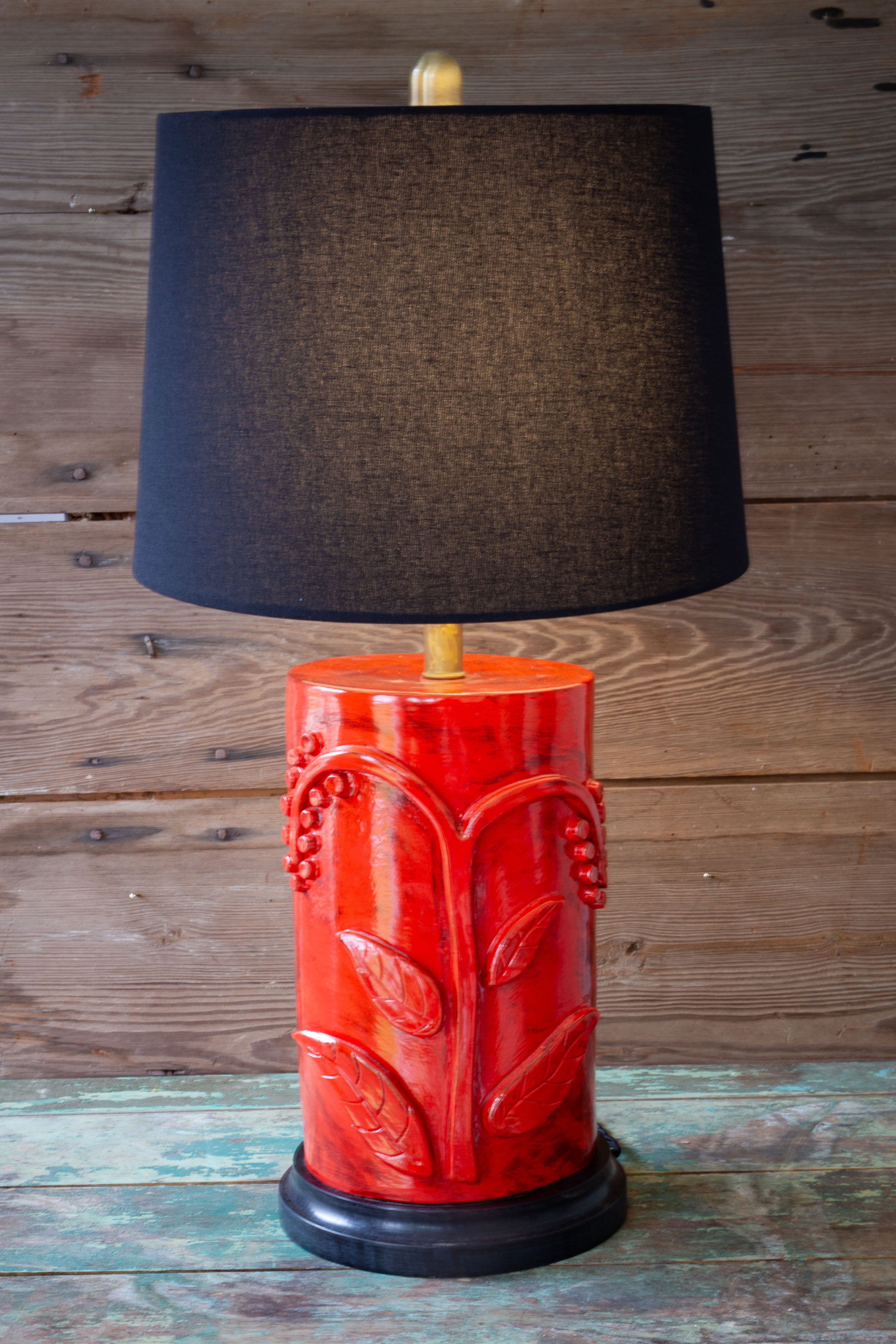 Large Columns | Rustic Red Set