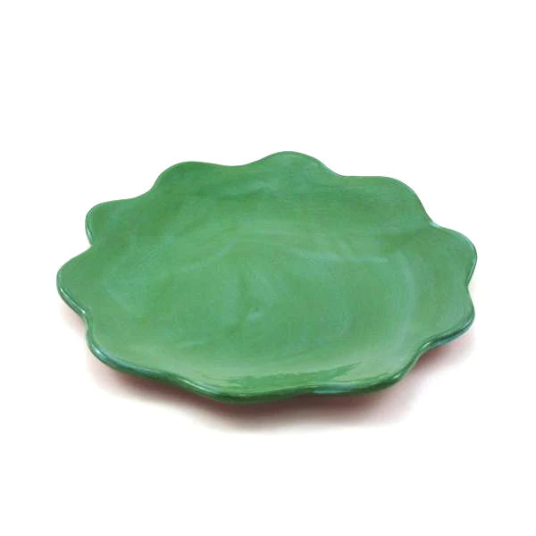 Scallop Plate / r.wood studio / rwood / handmade / athens / ceramics