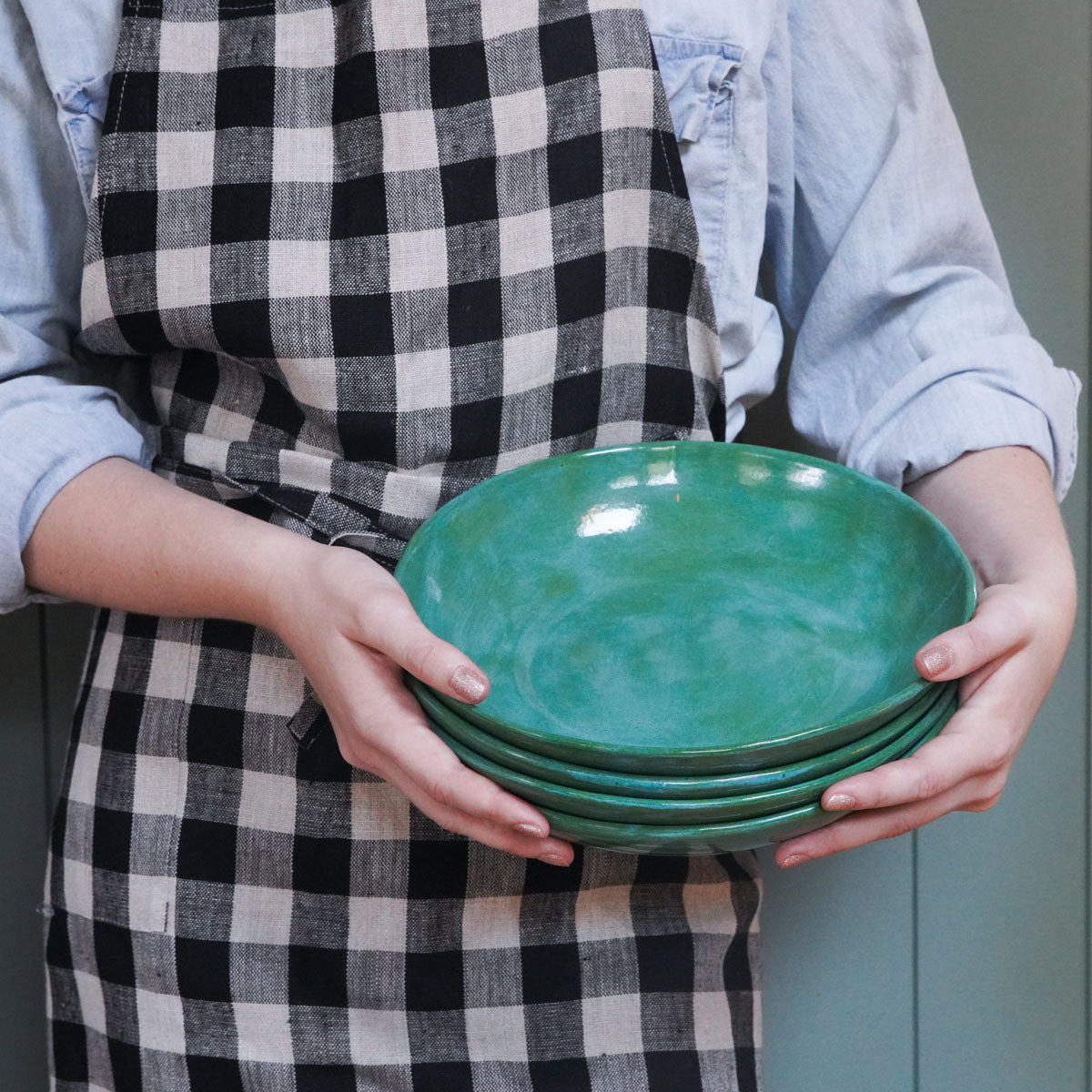 Daily Apron | Black Check