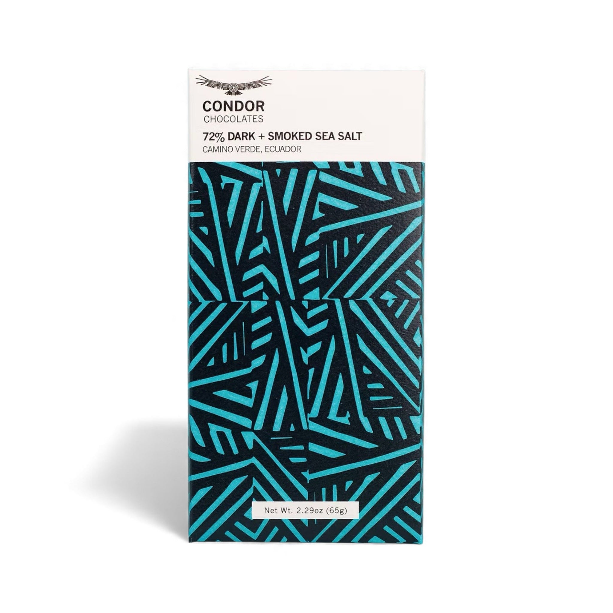 Condor Chocolate Bar | 72% Dark & Smoked Sea Salt