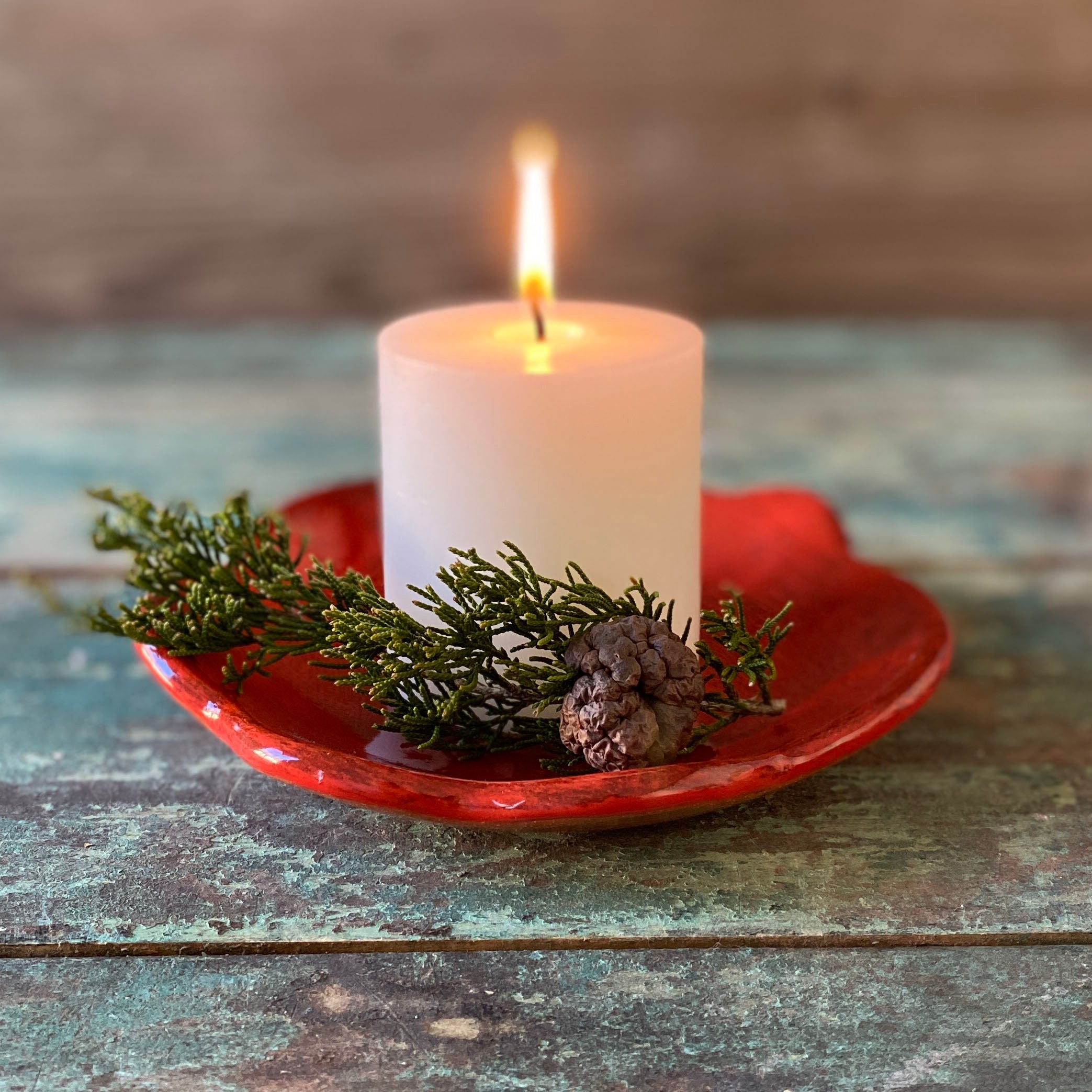 Candle & Saucer Gift