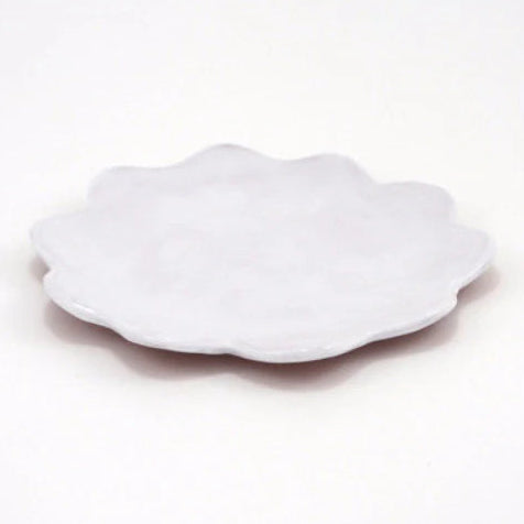 Seconds Scallop Plate | Cotton
