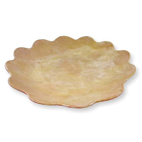 Seconds Scallop Platter | Wheat