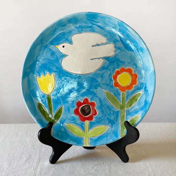 March 21st | Paint Your Own Platter: Garden Bird