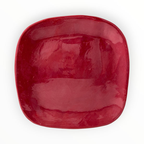 Sample Square Dinner Plate | Pokeberry