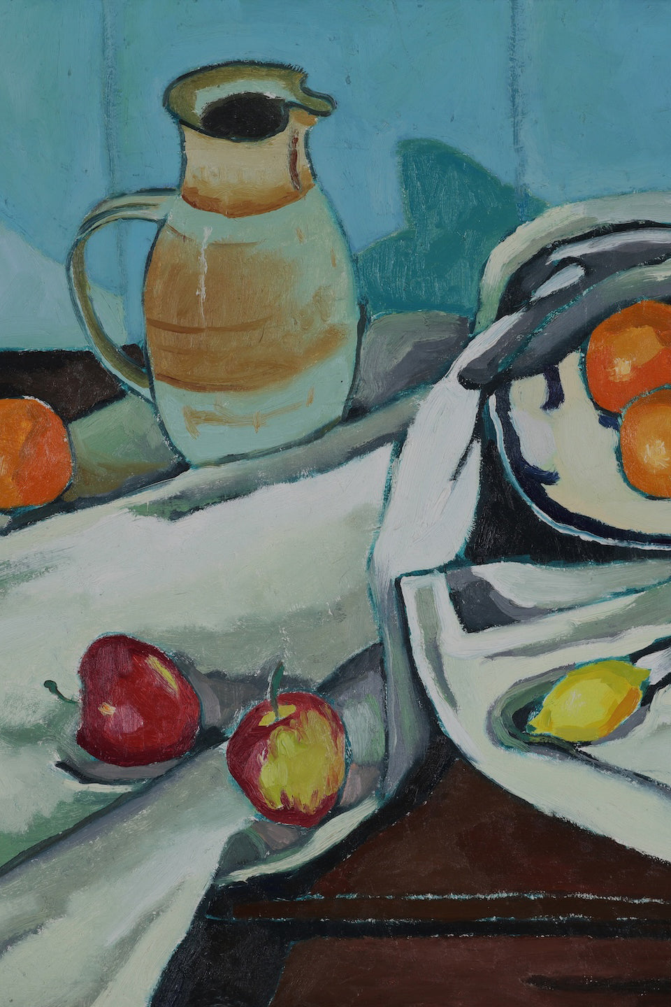 Still Life with Pitcher and Fruit, 1983