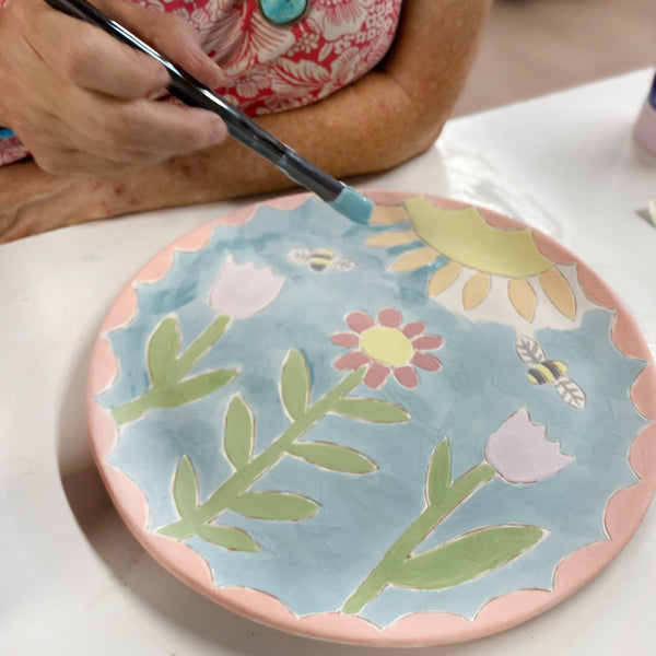 May 9th | Paint Your Own Platter: Garden Medley