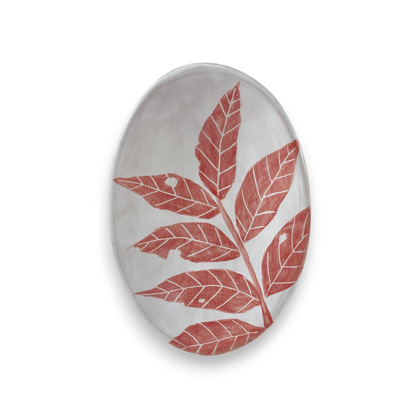 Worn Red | Butter Dish