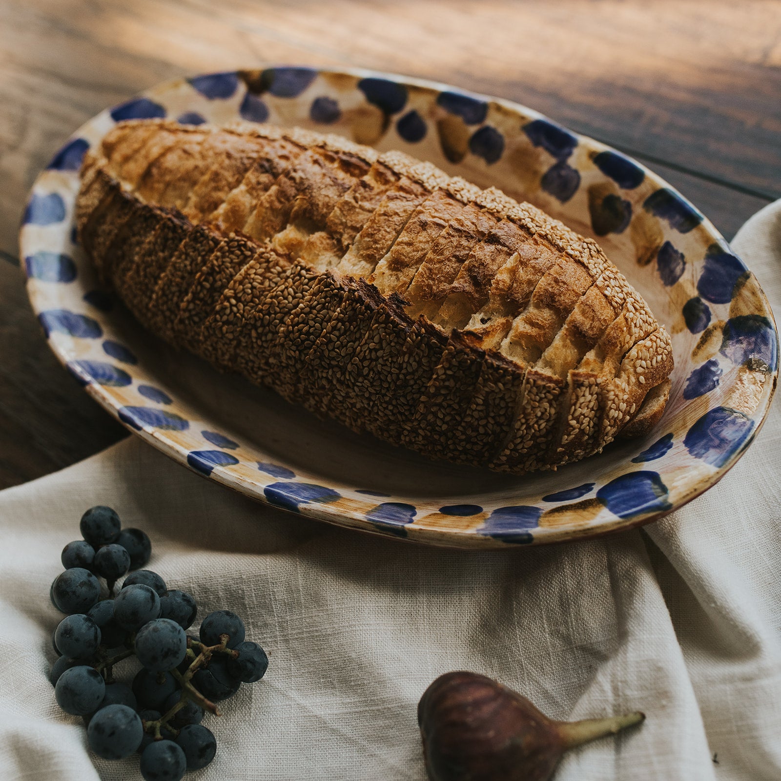 Dappled Serving Dish | Nikki